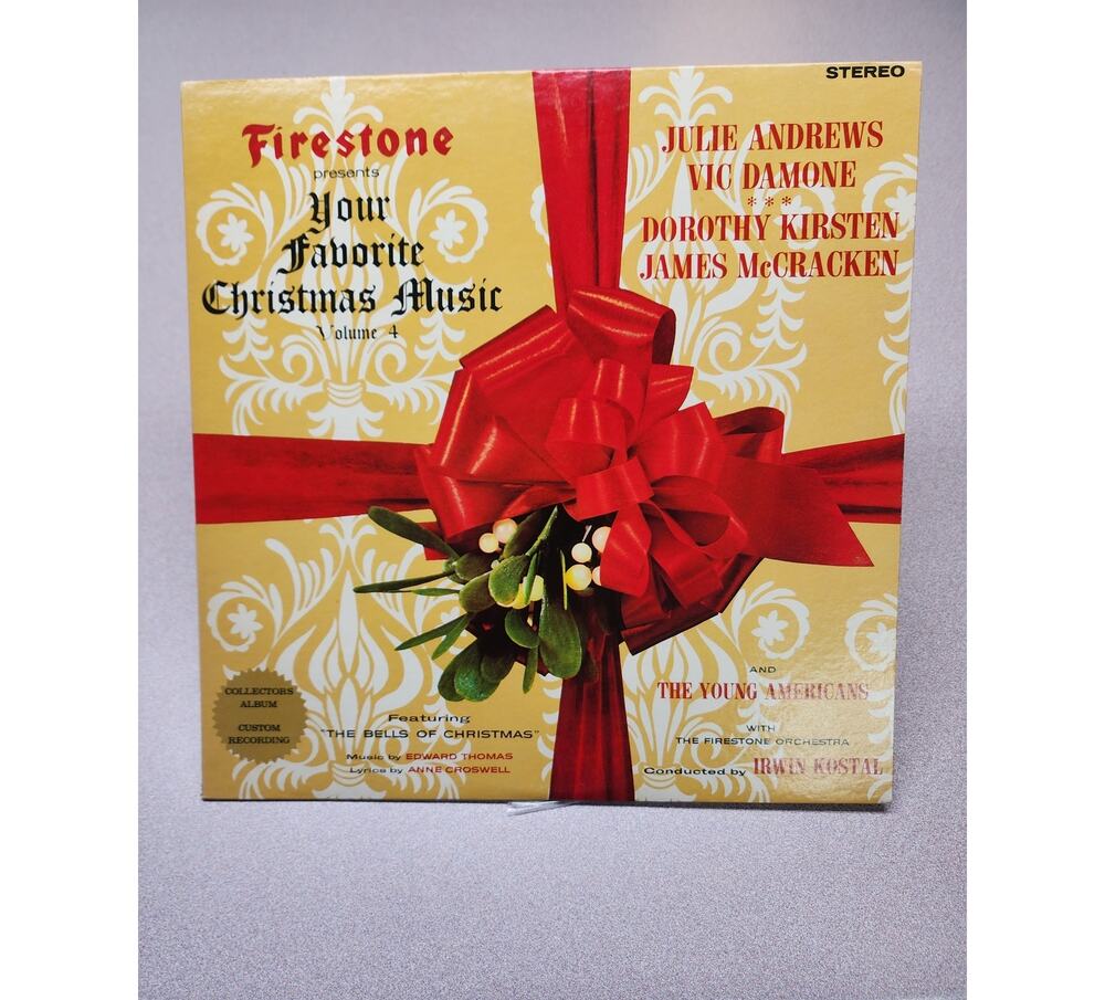 Vintage 1965 Firestone Your Favorite Christmas Music Vol 4